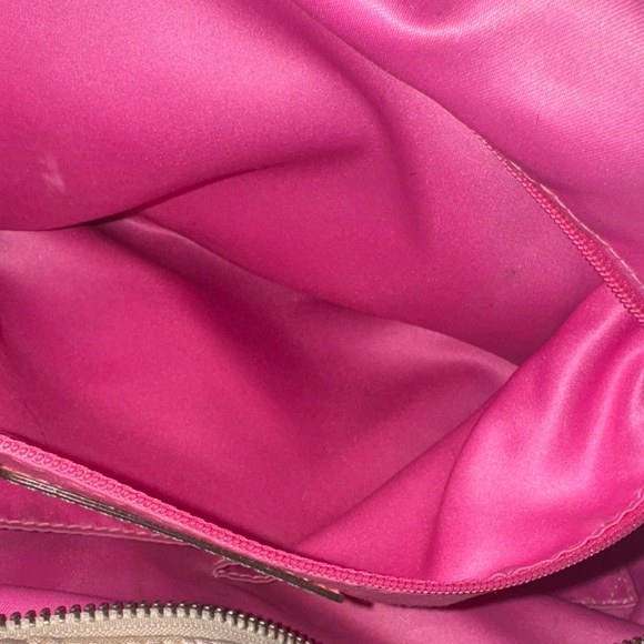 Coach poppy Metallic Gold and Cream Shoulder Bag. - Picture 8 of 8